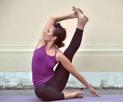 Ardha Urdhva Upavishta Konasana