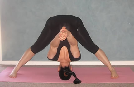 Yoga Posa - Prasarita Padottanasana