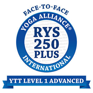 Yoga Alliance RYS 250 PLUS  LVL 1 ADV