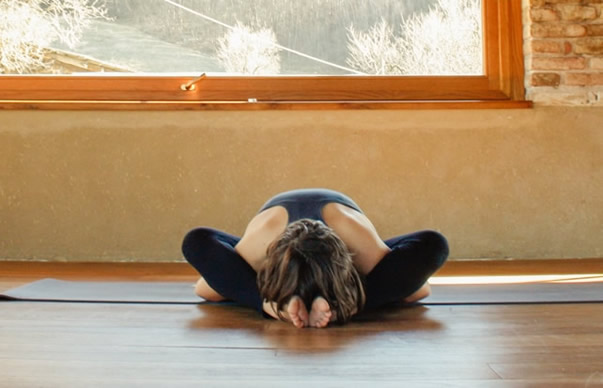 Yoga Asana - Kurmasana Modificata