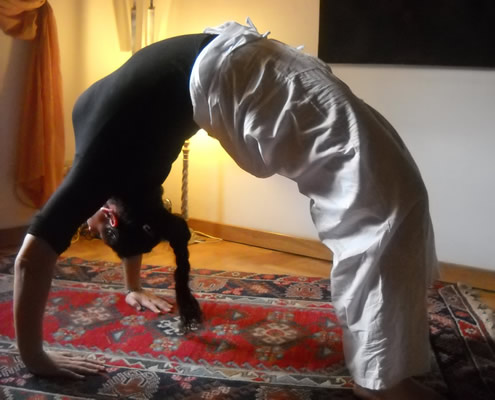 Yoga Asana - Urdhva Dhanurasana  